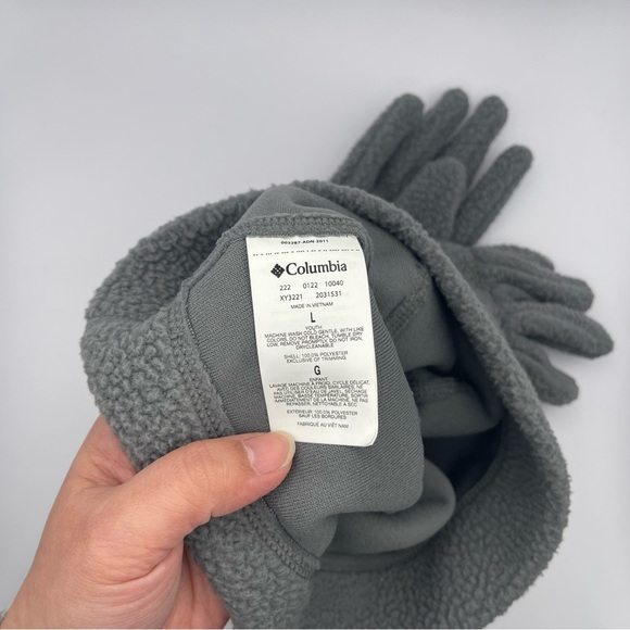 Columbia Boulder Springs Hat and Gloves Set size Large Youth - Picture 2 of 5